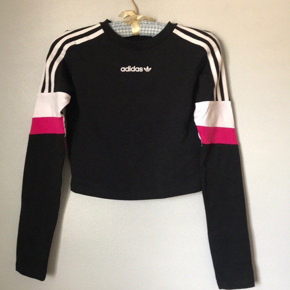 adidas crop sweater